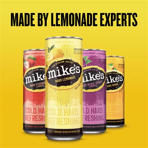 Mikes Hard Lemonade Variety Pack 12 Pack 12 Fl Oz Cans 5 Abv