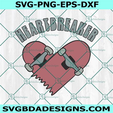 Heartbreaker Svg Valentines Day Svg Boy Valentines Svg Svgbdadesigns