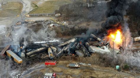 CDC investigators studying health impacts of Ohio train derailment fell ...