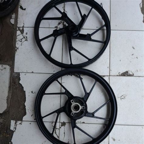 Jual Velg Satria Fu SET Depan Belakang Original Shopee Indonesia