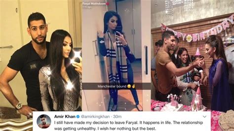 Amir Khan And Faryal Makhdoom Back Together After Divorce Youtube