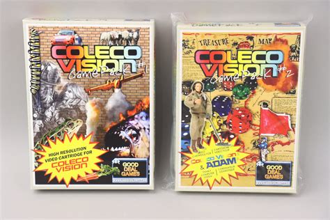 1st Edition Colecovision Game Pack 1 2 NIB CIB Good Deal Games EBay