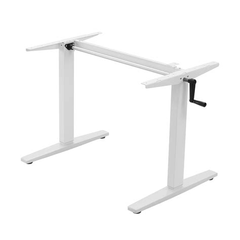 Ergor Erma 2c001 Crank Table Height Adjustable Desk Legs Hand Crank Sit