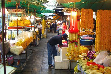 Largest Flower Market In Bangkok Best Flower Site