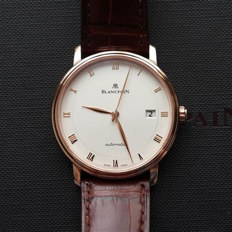 Blancpain Villeret Ultra Slim Rose Gold Full Set Blancpain For