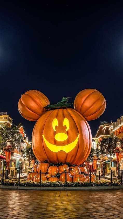 Disney Fall Iphone Disney Halloween Aesthetic Hd Phone Wallpaper Pxfuel