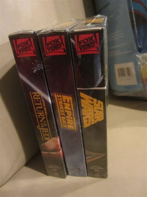 I Want My VHS On Twitter Star Wars 1992 VHS Original 3 VHS Tapes