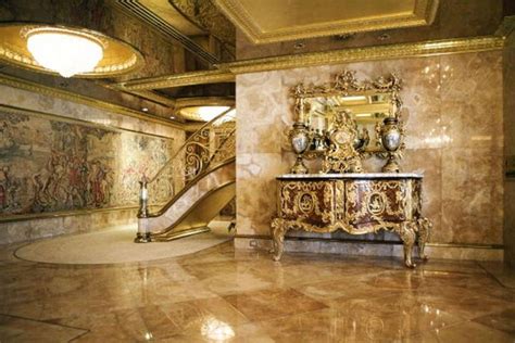 Luxury Interiors Of Donald Trumps Apartment. Paradise On Earth.all Gold ...