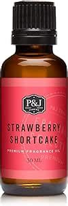 P J Trading Strawberry Shortcake Fragrance Oil Premium Grade Scented