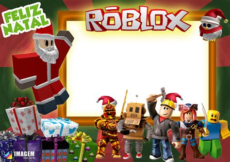 Moldura Natal Roblox PNG - Imagem Legal