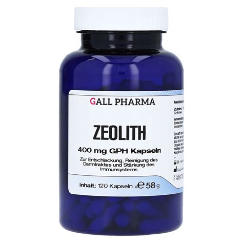 Zeolith Mg Gph Kapseln St Ck Kaufen Medpex