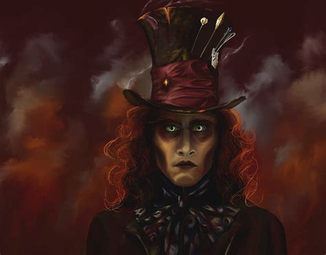 Mad Hatter - Digital Painting on Behance