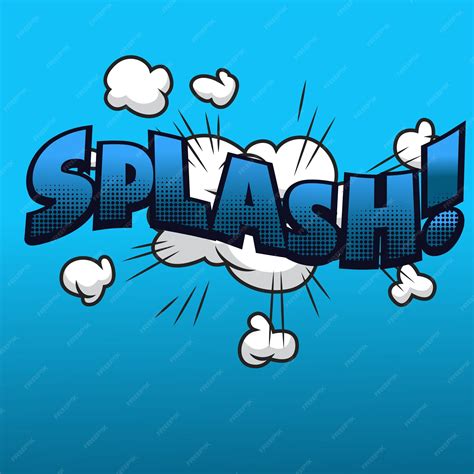 Splash Comic Art