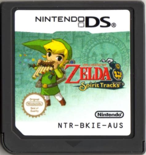 The Legend of Zelda: Spirit Tracks (2009) Nintendo DS box cover art ...