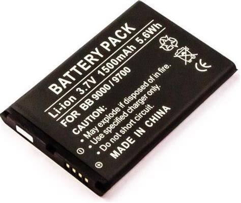 Battery Blackberry Bold 9000 Li Ion 37v 1500mah 56wh