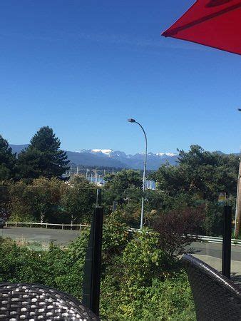 View from the patio at Blackfin Pub, 132 Port Augusta St, Comox, British Columbia | Vancouver ...