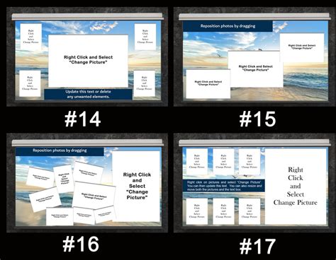 Celebration Of Life Funeral Powerpoint Template Etsy Canada