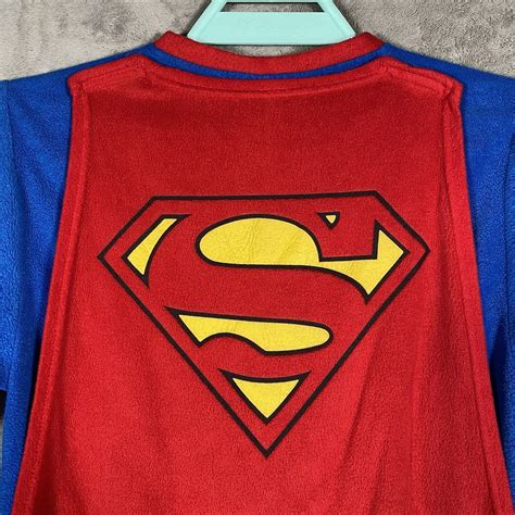 Dc Comics Superman Cape One Piece Adult Small Costume Gem