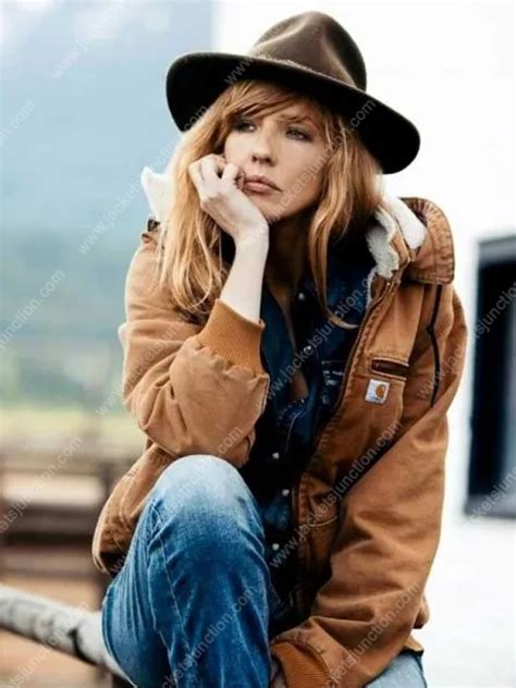 Kelly Reilly Yellowstone Beth Dutton Bomber Jacket Jackets Juncion