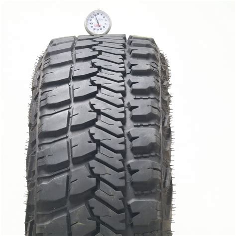 Set Of 2 Used Lt 25575r17 Goodyear Wrangler Mtr With Kevlar 111108q