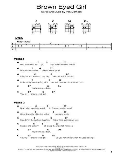 Van Morrison Guitar Chords