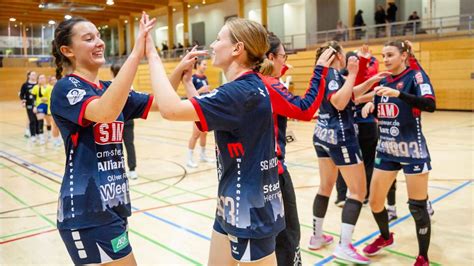 Handball Oberliga Frauen Nach Sieg Beim Primus Hat Sg H Ku Herrenberg