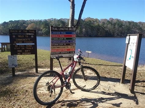 Lake Lurleen State Park Trail Mountain Bike Trail In Tuscaloosa