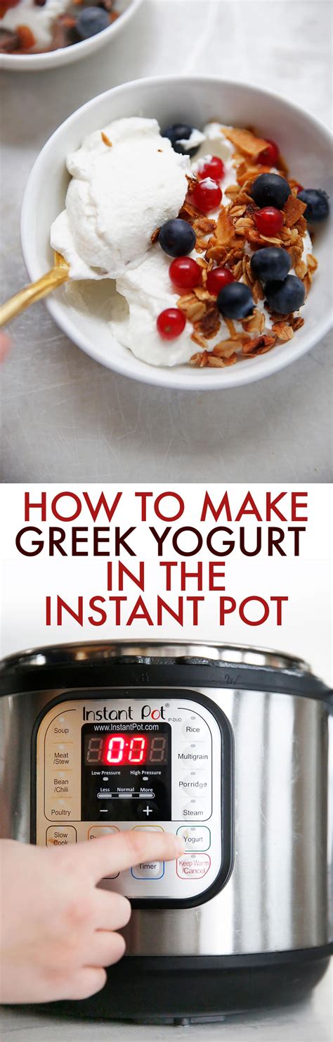 How To Make Yogurt In The Instant Pot Lexi S Clean Kitchen