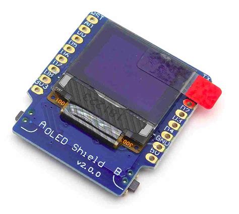 Oled Shield Display Shield V For Wemos D Mini Inch X