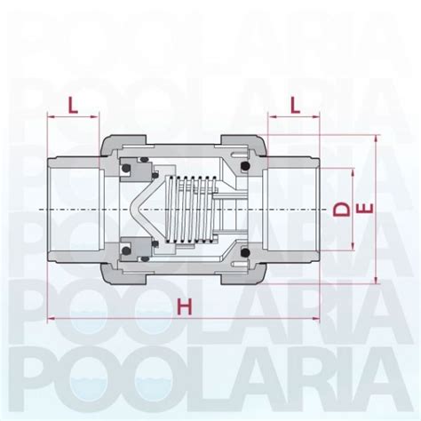 V Lvula Antirretorno Pvc Cepex Fpm Encolar Poolaria