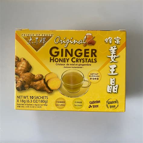 Ginger Honey Crystals Instant Ginger Tea Etsy