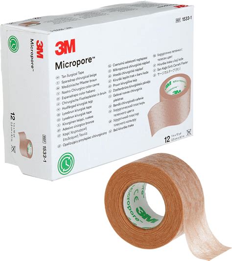 Amazon Threlaco Rolls Micropore Tan Tape Skin Tape Adhesive