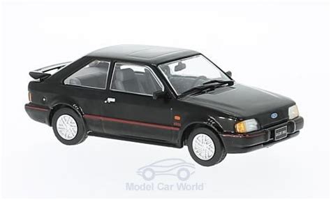 Modellino In Miniatura Ford Escort Triple Collection Xr I Nero