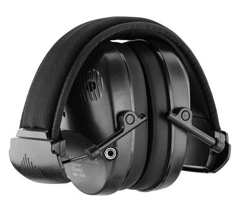 Casque Antibruit Electronique NUMAXES CAS1034 Noir Rayon Chasse Sur