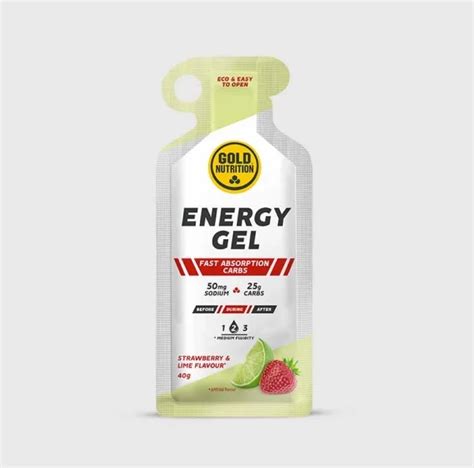 Gel Energizant Energy Cu Capsuni Si Lime Goldnutrition G