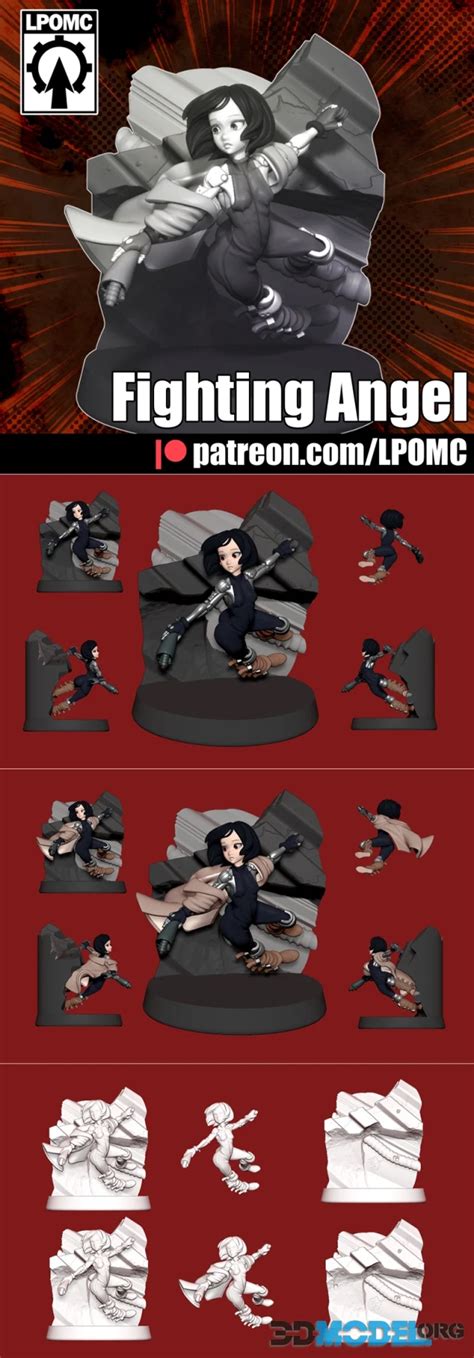 3d Model Lpomc Alita Printable