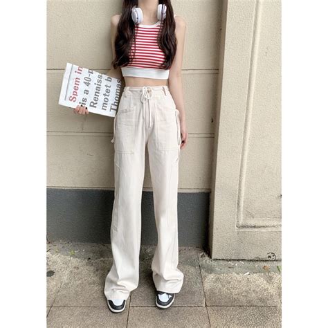 Jual Camy Culotte Cargo Pants Celana Panjang Cargo Wanita Shopee