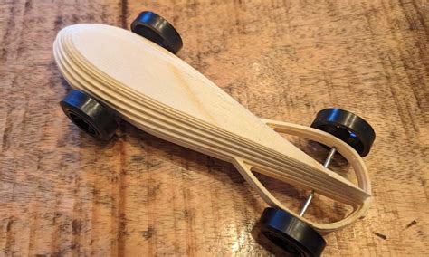 Aerodynamic Pinewood Derby Car Inventables