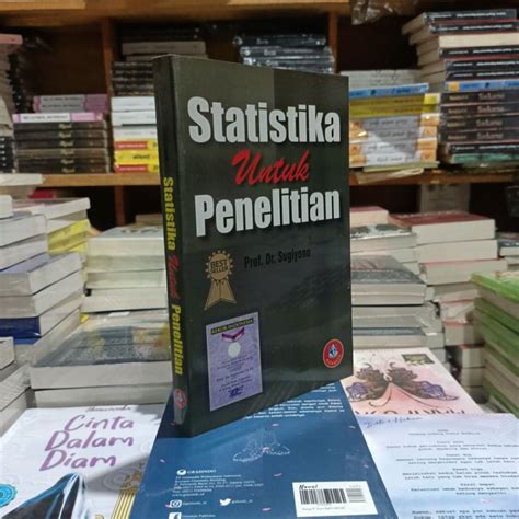 Buku Statistika Untuk Penelitian Prof Sugiyono Lazada Indonesia