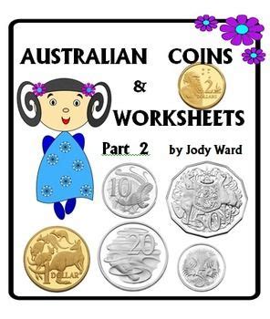 australian coins and worksheets part 2