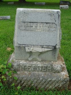 Jacob Coleman Yeager 1862 1901 Memorial Find A Grave