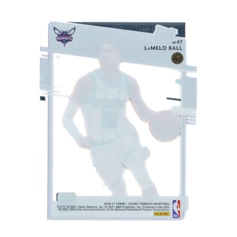 Rc Lamelo Ball Donruss Clearly Rated Rookie Rc