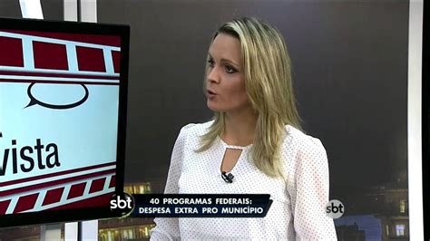 Sbt Entrevista Luciano Pinto Presidente Da Famurs E Prefeito De Arroio