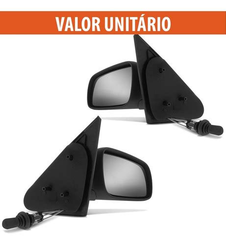 Retrovisor Gol Parati Saveiro G G Portas Controle Manual R