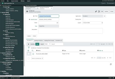 Example Customizations Servicenow Service Catalog Integration