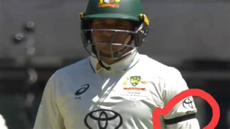 Icc Usman Khawaja Reprimanded By Icc For Wearing Black Armband In Aus