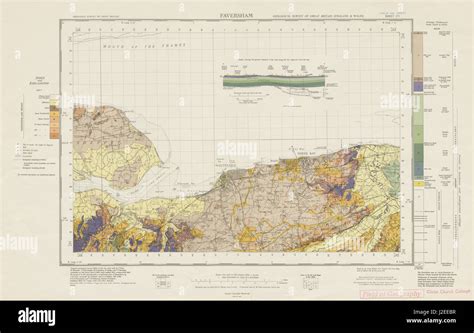 Faversham Geological Survey Sheet Sheppey Whitstable Herne Bay