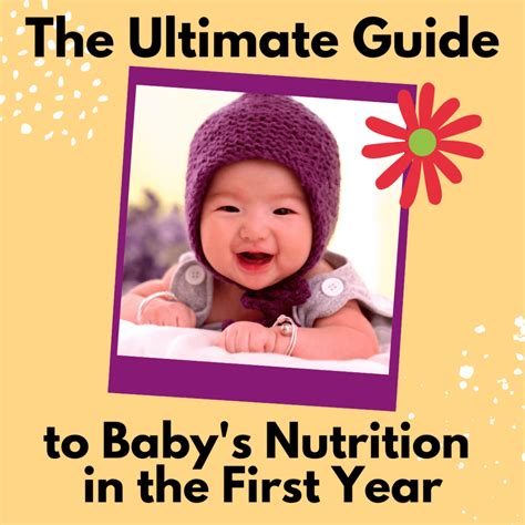 The Ultimate Guide To Babys Nutrition In The First Year