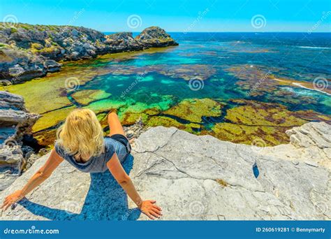 Jeannies Lookout At Rottnest Island Stock Image Image Of Looking