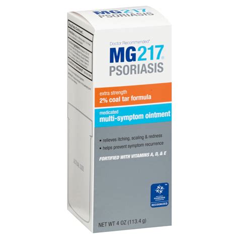 Mg217 Psoriasis Coal Tar Ointment Shop Skin And Scalp Treatments At H E B